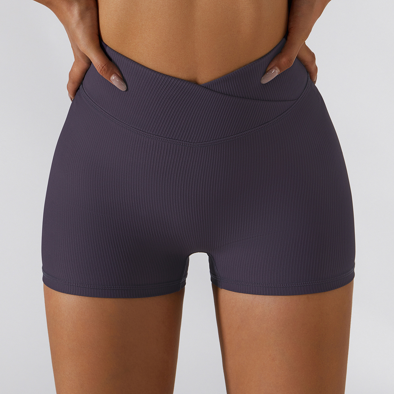 Sports Stretch running fitness Yoga shorts