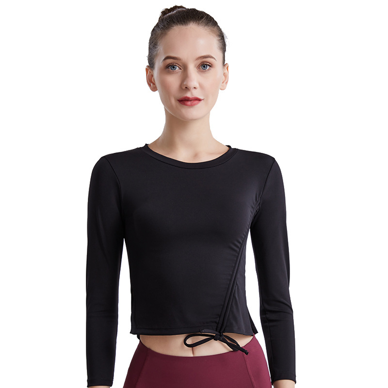 Draw rope tight running fitness yoga clothes