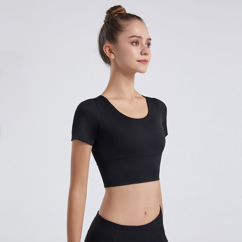 Yoga sports short sleeves