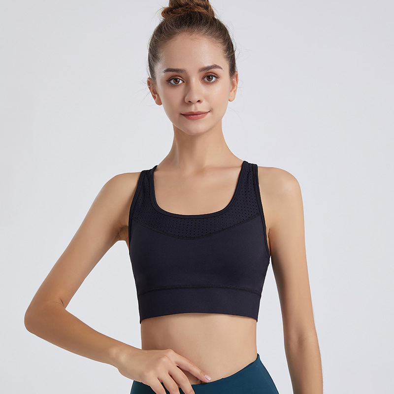 Breathable Mesh Yoga Fitness Sports Bra
