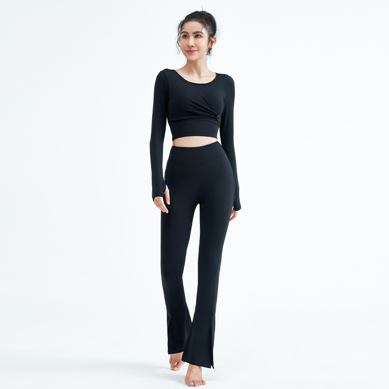 Yoga long-sleeved sports suit