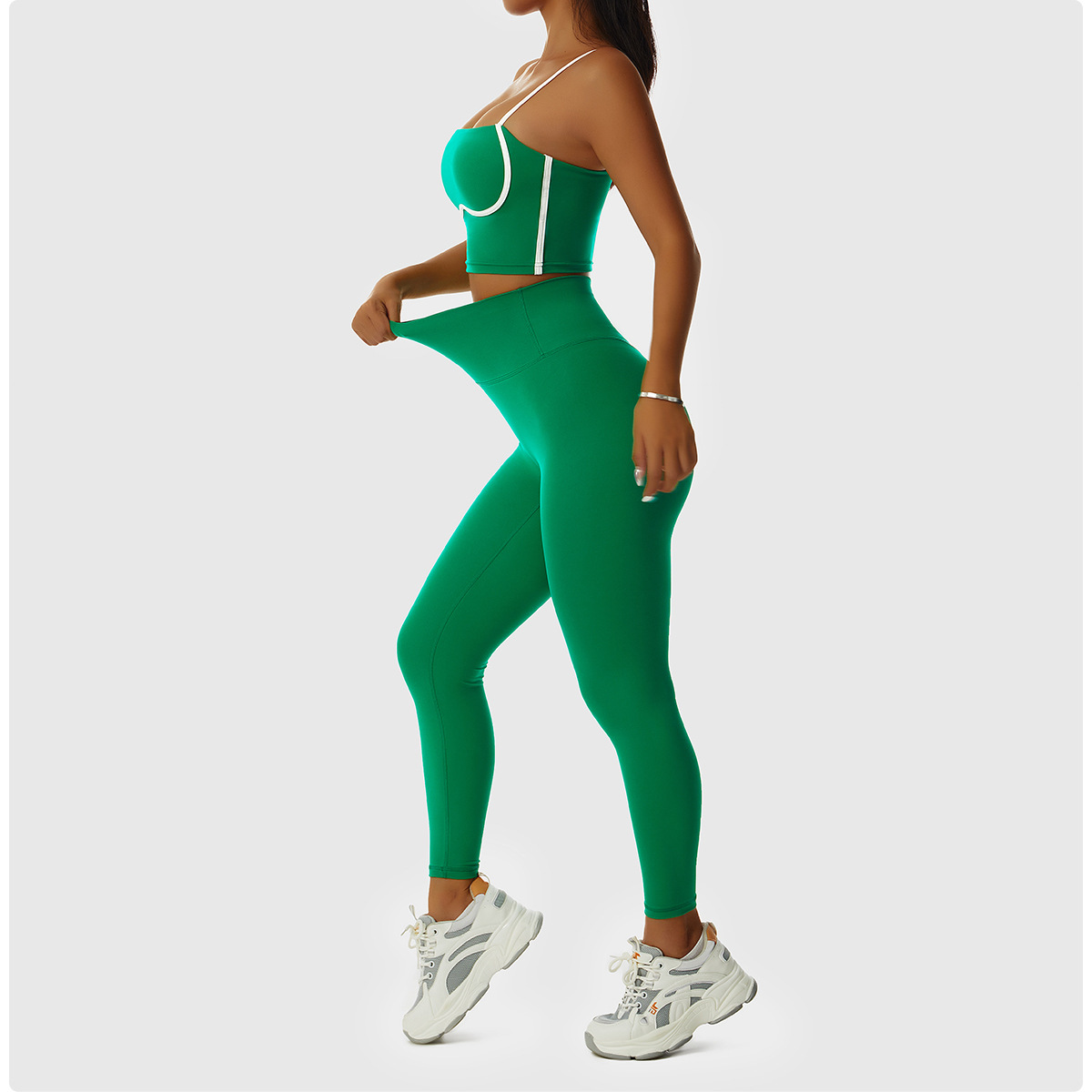 High-waisted breathable quick dry tight athletic yoga pants