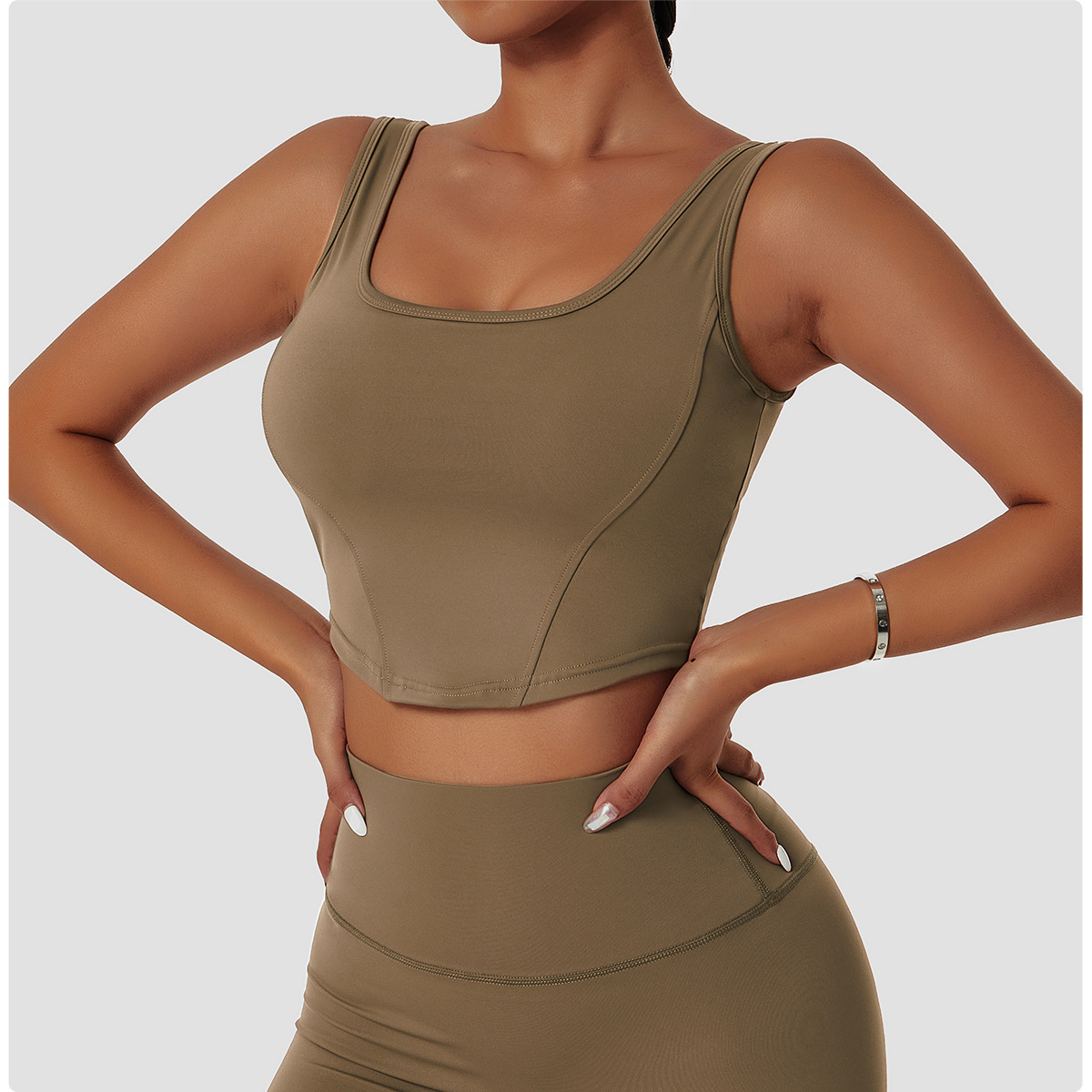 Eco-friendly Regenerative Yoga Running Sports Bra