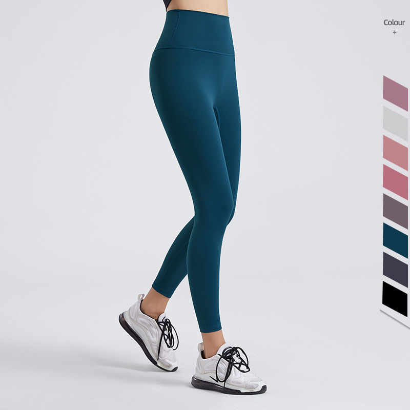 High waist buttock lifting exercise fitness leggings