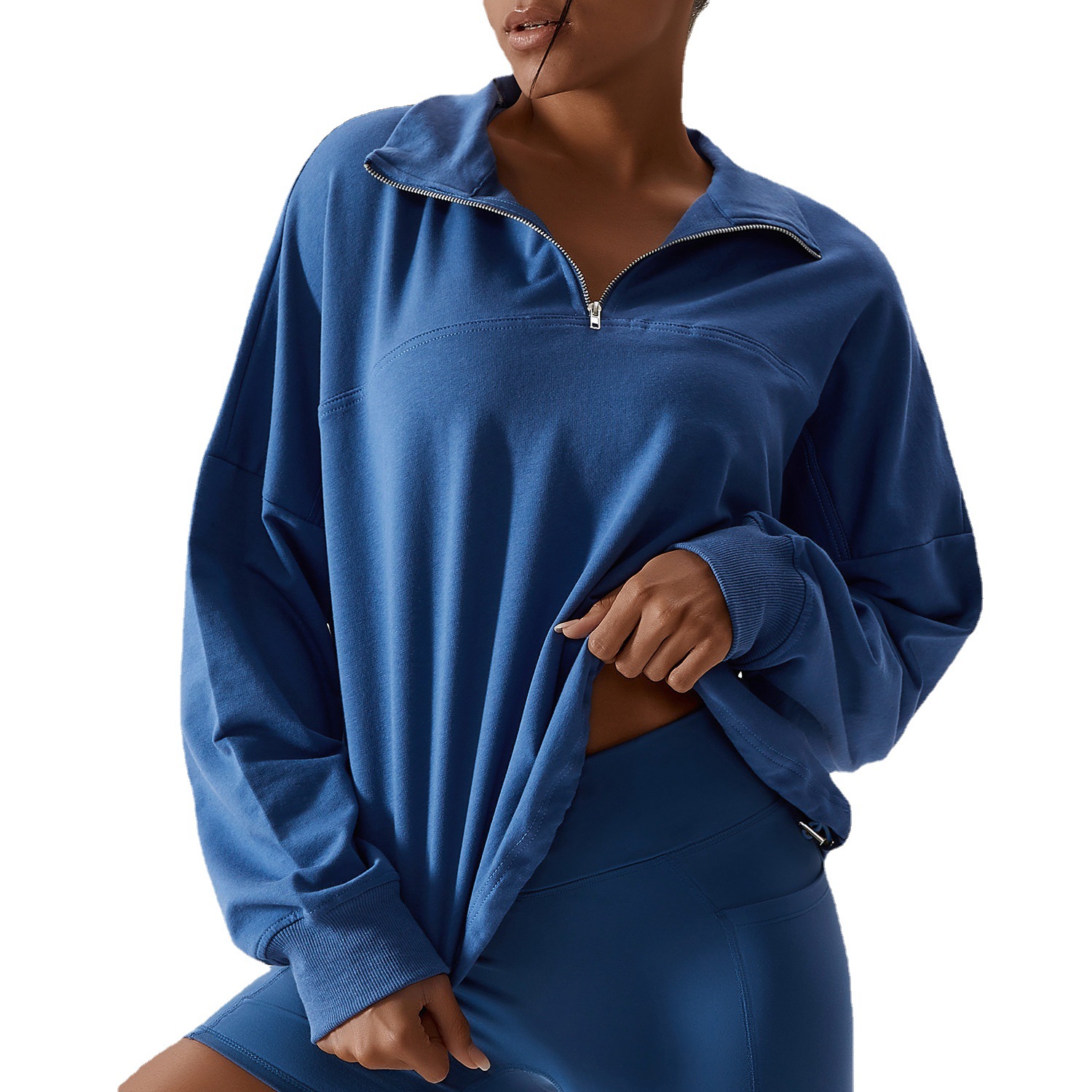 Turtleneck Gym Hoodie